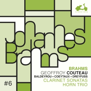 Geoffroy Couteau - Brahms: Clarinet Sonatas in the group CD / Upcoming releases / Classical at Bengans Skivbutik AB (5532762)