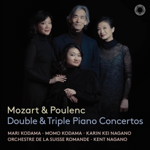 Mari Kodama Momo Kodama Karin Kei - Mozart & Poulenc: Double & Triple C in the group MUSIK / SACD / Kommande / Klassiskt at Bengans Skivbutik AB (5532770)