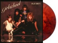 Girlschool - Play Dirty (Red Marbled Vinyl Lp) in the group VINYL / Upcoming releases / Hårdrock at Bengans Skivbutik AB (5532836)