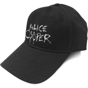 Alice Cooper - Sonic Sliver Dripping Logo Bl Baseball C in the group MERCHANDISE / Merch / Hårdrock at Bengans Skivbutik AB (5532868)