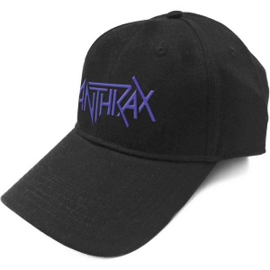 Anthrax - Logo Bl Baseball C in the group MERCHANDISE / Merch / Hårdrock at Bengans Skivbutik AB (5532870)