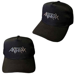 Anthrax - Sonic Sliver Logo Bl Baseball C in the group MERCHANDISE / Merch / Hårdrock at Bengans Skivbutik AB (5532871)
