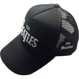 The Beatles - Drop T Logo & Apple Bl Mesh-Back C in the group MERCHANDISE / Merch / Pop-Rock at Bengans Skivbutik AB (5532891)