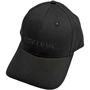 Fleetwood Mac - Text Logo Bl Baseball C in the group MERCHANDISE / Merch / Pop-Rock at Bengans Skivbutik AB (5532924)
