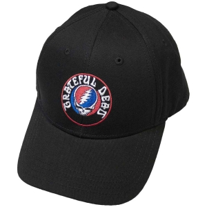 Grateful Dead - Steal Your Face Logo Bl Baseball C in the group MERCHANDISE / Merch / Pop-Rock at Bengans Skivbutik AB (5532941)