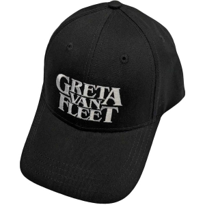 Greta Van Fleet -  White Logo Bl Baseball C in the group MERCHANDISE / Merch / Hårdrock at Bengans Skivbutik AB (5532943)