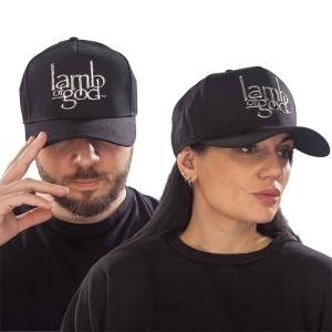 Lamb Of God - Sonic Sliver Logo Bl Baseball C in the group MERCHANDISE / Merch / Hårdrock at Bengans Skivbutik AB (5532956)