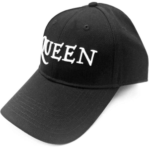 Queen - Logo Bl Baseball C in the group MERCHANDISE / Merch / Pop-Rock at Bengans Skivbutik AB (5532992)