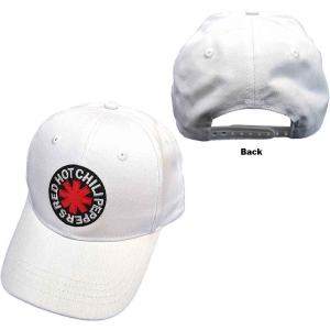 Red Hot Chili Peppers - Classic Asterisk Wht Baseball C in the group MERCHANDISE / Merch / Pop-Rock at Bengans Skivbutik AB (5533001)