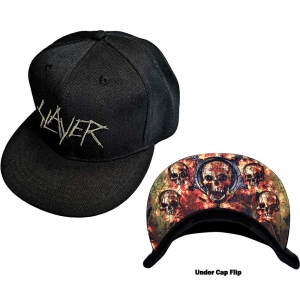 Slayer - Scratchy Logo Bl Snapback C in the group MERCHANDISE / Merch / Hårdrock at Bengans Skivbutik AB (5533026)