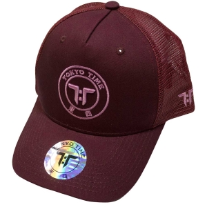 Tokyo Time - Tt Core Pink Logo Maroon Snapback C in the group OTHER / Merchandise at Bengans Skivbutik AB (5533120)