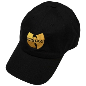 Wu-Tang Clan - Slanted Logo Bl Baseball C in the group MERCHANDISE / Merch / Hip Hop-Rap at Bengans Skivbutik AB (5533141)