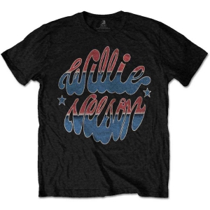 Willie Nelson - Americana Uni Bl    in the group MERCHANDISE / T-shirt / Country at Bengans Skivbutik AB (5533479r)