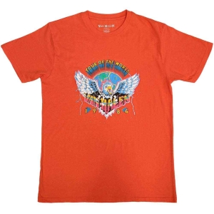 Van Halen - Eagle '84 Uni Orange    in the group MERCH / T-Shirt /  at Bengans Skivbutik AB (5533597r)