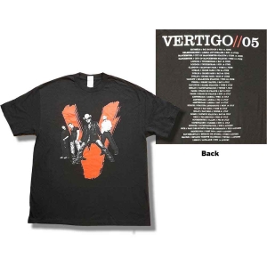 U2 - Vertigo Tour 2005 V Photo Uni Bl  1 in the group MERCHANDISE / T-shirt / Pop-Rock at Bengans Skivbutik AB (5533723)