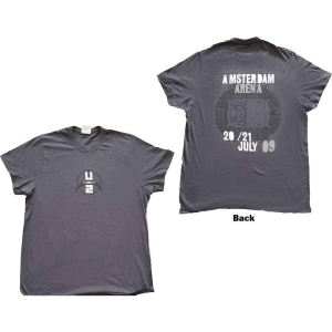 U2 - 360 Degree Tour Amsterdam 2009 Uni Grey  in the group MERCHANDISE / T-shirt / Pop-Rock at Bengans Skivbutik AB (5533733)
