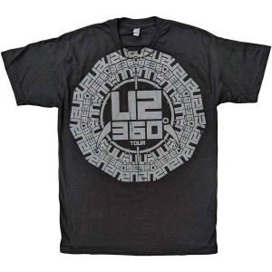 U2 - 360 Degree Tour Logo Uni Bl    in the group MERCHANDISE / T-shirt / Pop-Rock at Bengans Skivbutik AB (5533740)