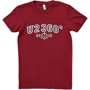 U2 - 360 Degree Tour 2010 Logo Lady Red    in the group MERCHANDISE / T-shirt / Pop-Rock at Bengans Skivbutik AB (5533746)