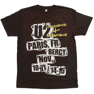 U2 - I+E Paris Event 2015 Uni Brown    in the group MERCH / T-Shirt /  at Bengans Skivbutik AB (5533786r)
