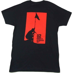 U2 - Blood Red Sky Uni Bl    in the group MERCH / T-Shirt /  at Bengans Skivbutik AB (5533845r)