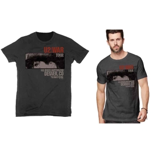 U2 - War Red Rocks Uni Bl    in the group MERCHANDISE / T-shirt / Pop-Rock at Bengans Skivbutik AB (5533846r)