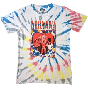 Nirvana - Heart Uni Wht Dip-Dye    in the group MERCH / T-Shirt /  at Bengans Skivbutik AB (5534153r)
