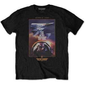 Top Gun - Wingman Poster Uni Bl    in the group MERCHANDISE / T-shirt / Film-Musikal at Bengans Skivbutik AB (5534204r)