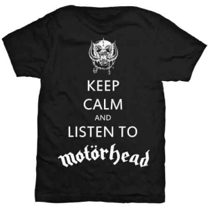 Motorhead - Keep Calm Uni Bl    in the group MERCH / T-Shirt /  at Bengans Skivbutik AB (5534440r)