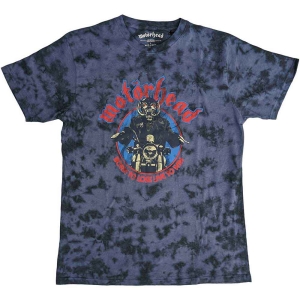 Motorhead - Born To Lose Biker Uni Navy Dip-Dye    in the group MERCH / T-Shirt /  at Bengans Skivbutik AB (5534476r)