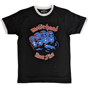 Motorhead - Iron Fist Ringer Uni Bl    in the group MERCH / T-Shirt /  at Bengans Skivbutik AB (5534477r)