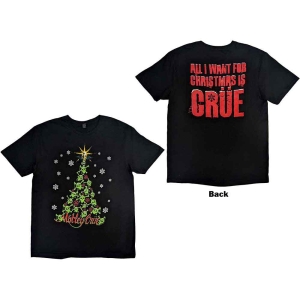 Motley Crue - Xmas Crue Uni Bl   (XL) in the group MERCHANDISE / T-shirt / Heavy Metal at Bengans Skivbutik AB (5534595)