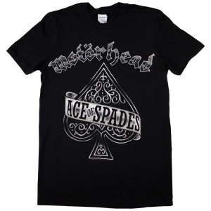 Motorhead - Ace Of Spades Uni Bl     (L) in the group MERCHANDISE / T-shirt / Heavy Metal at Bengans Skivbutik AB (5534640)