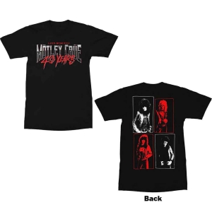 Motley Crue - 40 Years F&B Uni Bl    in the group MERCH / T-Shirt /  at Bengans Skivbutik AB (5534695r)