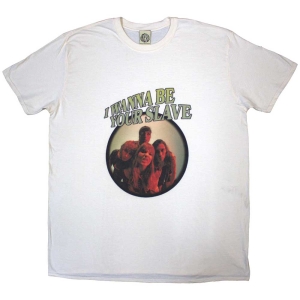 Maneskin - I Wanna Be Your Slave Circle Uni Natrl   in the group MERCH / T-Shirt /  at Bengans Skivbutik AB (5534980r)