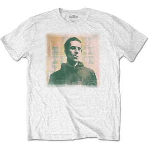 Liam Gallagher - Album Cover Uni Wht    in the group MERCH / T-Shirt /  at Bengans Skivbutik AB (5535309r)