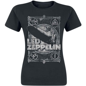 Led Zeppelin - Vintage Print Lz1 Lady Bl    in the group MERCH / T-Shirt /  at Bengans Skivbutik AB (5535318r)