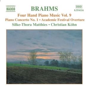 Brahms Johannes - Four Hand Piano Music 9 in the group Externt_Lager /  at Bengans Skivbutik AB (553547)