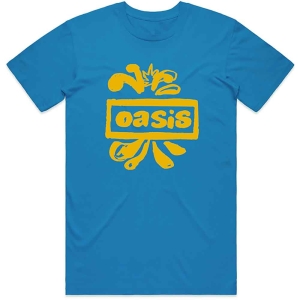 Oasis - Drawn Logo Uni Blue    in the group MERCH / T-Shirt /  at Bengans Skivbutik AB (5535638r)