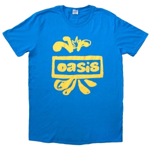 Oasis - Drawn Logo Uni Blue    in the group MERCH / T-Shirt /  at Bengans Skivbutik AB (5535638r)