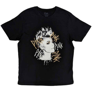 P!Nk - Ladies Boyfriend Uni Bl    in the group MERCH / T-Shirt /  at Bengans Skivbutik AB (5535670r)