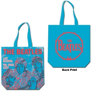 The Beatles - Lady Madonna Cotton Blue Tote B in the group MERCHANDISE / Merch / Pop-Rock at Bengans Skivbutik AB (5535693)