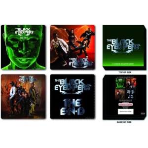 Black Eyed Peas - 4 Piece Coaster Set In Presentation Coas in the group MERCHANDISE / Merch / Hip Hop-Rap at Bengans Skivbutik AB (5535848)