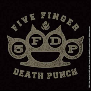 Five Finger Death Punch - Brass Knuckle Individual Cork Coast in the group MERCHANDISE / Merch / Hårdrock at Bengans Skivbutik AB (5535862)