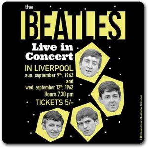 The Beatles - Live In Concert Individual Cork Coast in the group MERCHANDISE / Merch / Pop-Rock at Bengans Skivbutik AB (5535882)