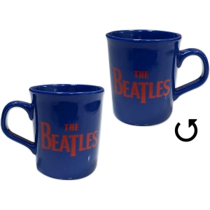 The Beatles - Red Drop T Logo Blue Unboxed Mug in the group MERCHANDISE / Merch / Pop-Rock at Bengans Skivbutik AB (5535894)