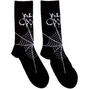 Alice Cooper - Web Uni Bl Socks (Eu 40-45) in the group MERCHANDISE / Merch / Hårdrock at Bengans Skivbutik AB (5536096)