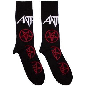 Anthrax - Pentathrax Pattern Bl Socks (Eu 40-45) in the group MERCHANDISE /  /  at Bengans Skivbutik AB (5536099)