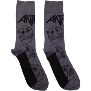 Anthrax - Faces Mono Uni Char Socks (Eu 40-45) in the group MERCHANDISE /  /  at Bengans Skivbutik AB (5536100)