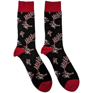 Motley Crue - Feelgood Repeat Uni Bl Socks (Eu 40-45) in the group MERCHANDISE / Merch / Hårdrock at Bengans Skivbutik AB (5536144)