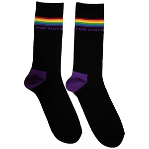 Pink Floyd - Prism Stripes Uni Bl Socks (Eu 39-45) in the group MERCHANDISE /  /  at Bengans Skivbutik AB (5536174)